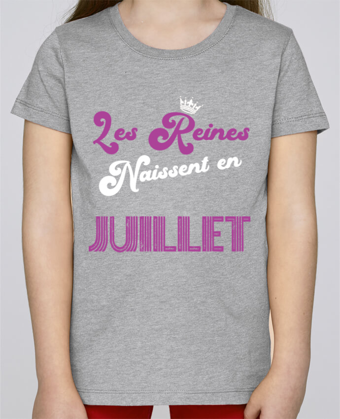 T Shirt Fille Mini Stella Draws Anniversaire Femme Juillet Jorrie