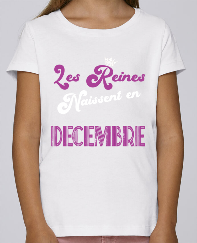 T Shirt Fille Mini Stella Draws Anniversaire Femme Decembre Jorrie