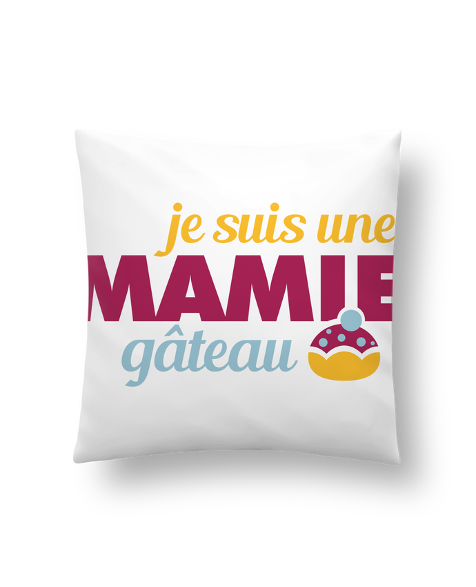 Coussin Synthetique Doux 41 X 41 Cm Je Suis Une Mamie Gateau Graphick Kids