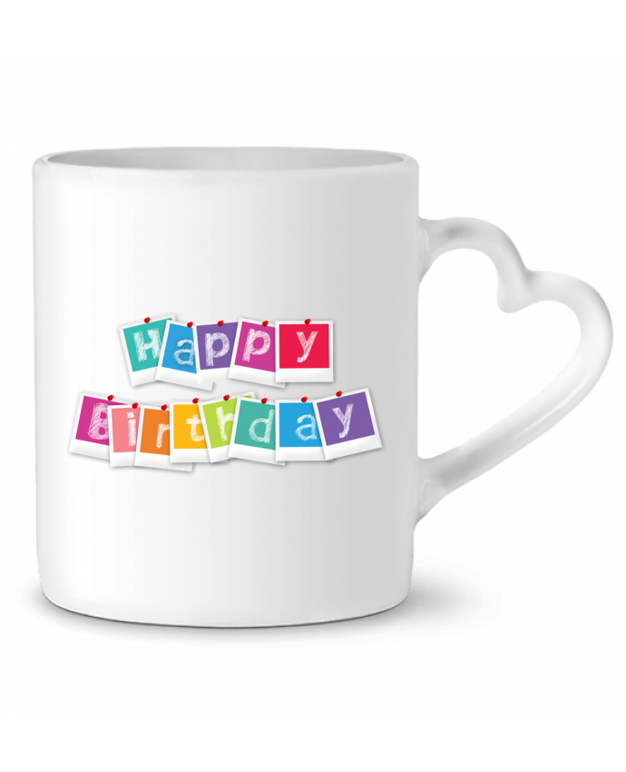 Mug Coeur Happy Birthday Bon Anniversaire Boxsoo