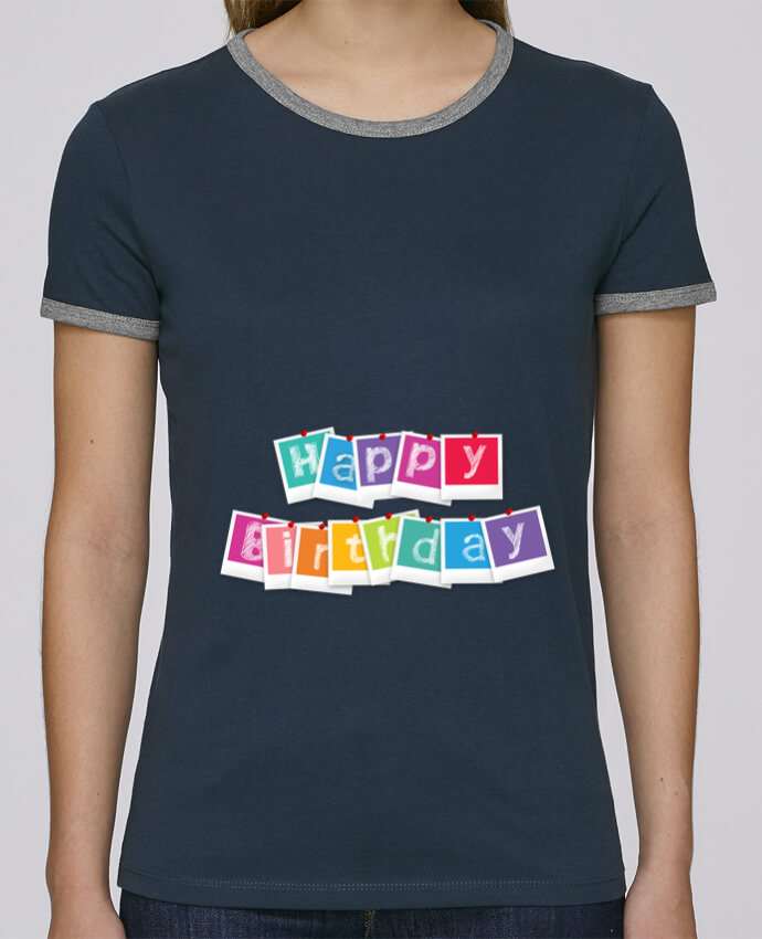 T Shirt Femme Stella Returns Happy Birthday Bon Anniversaire Pour Femme 100 Coton Bio Tunetoo