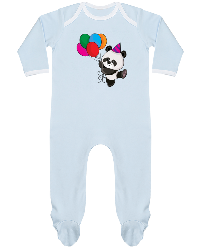 Pyjama Bebe Manches Longues Contraste Bebe Panda Fredo237