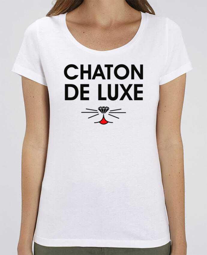 T Shirt Essentiel Stella Jazzer Chaton De Luxe Cadeau Tunetoo