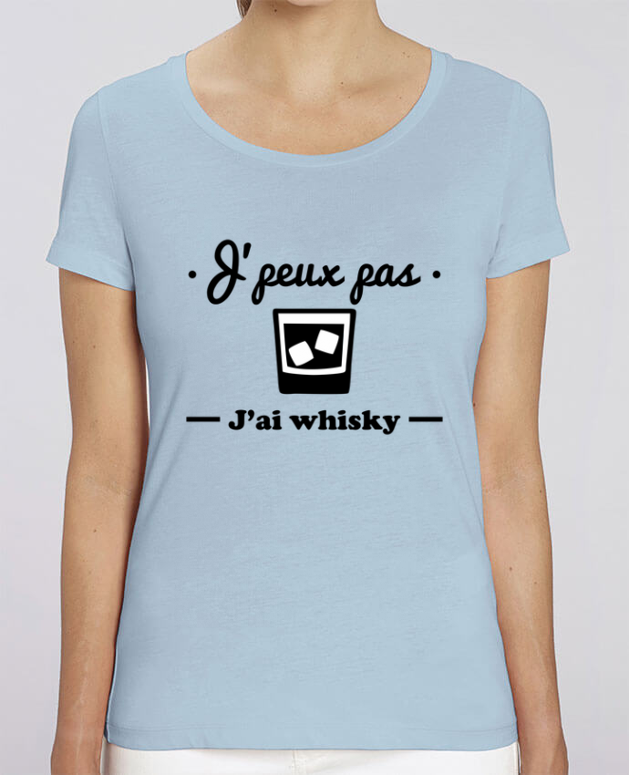 T Shirt Essentiel Stella Jazzer J Peux Pas J Ai Whisky Humour Alcool Citations Drole Cadeau Tunetoo