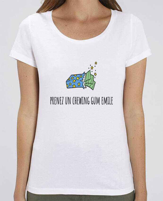 T Shirt Essentiel Stella Jazzer Prenez Un Chewing Gum Emile Citation Film La Cite De La Peur Cadeau Tunetoo