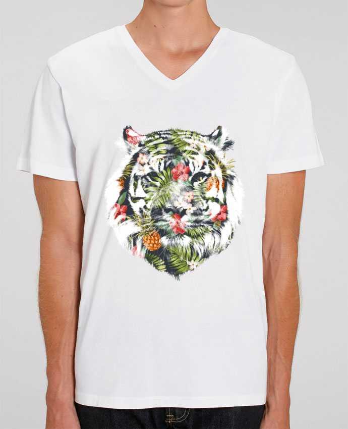 T shirt best sale tropical homme