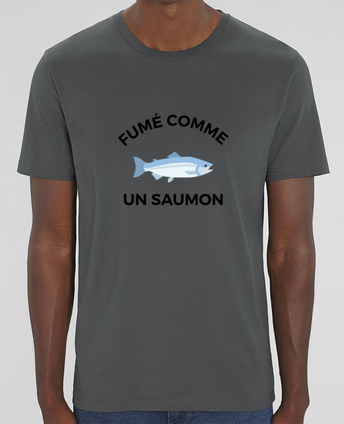 Tee Shirt Fume Comme Un Saumon Humour Tunetoo