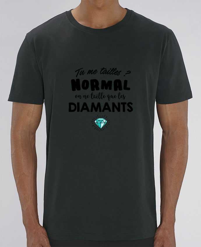 T Shirt Tu me tailles Normal on ne taille que les diamants par tunetoo