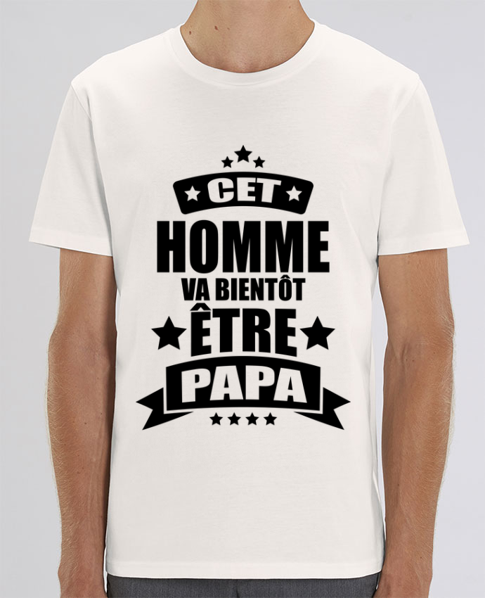 Tee shirt Cet homme va bient t tre papa Humour Tunetoo