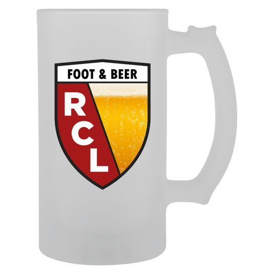 Chope de bière personnalisée · Maillot de Foot Club de Rennes
